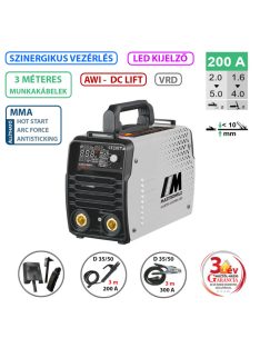 MASTRO ARC-250 LED hegesztő inverter (MMA)