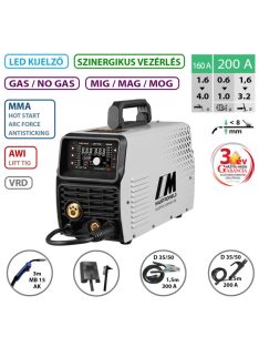 MASTRO MIG-250 LED multifunkciós hegesztő inverter